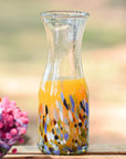 NOVICA Confetti Festival Blown Glass Carafe
