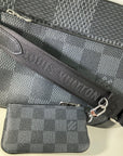 LOUIS VUITTON Trio Messenger Damier Graphite Men's Bag
