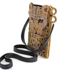Mary Frances Gone Wild Beaded Crossbody Phone Bag