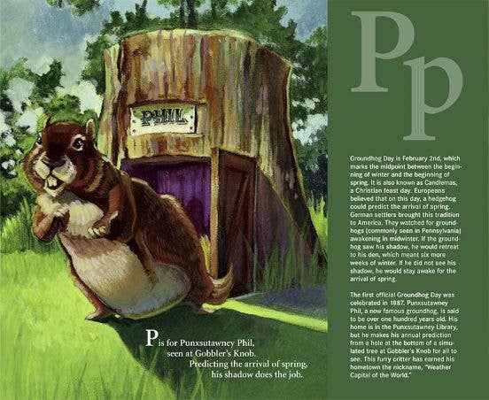 K is for Keystone - A Pennsylvania Alphabet