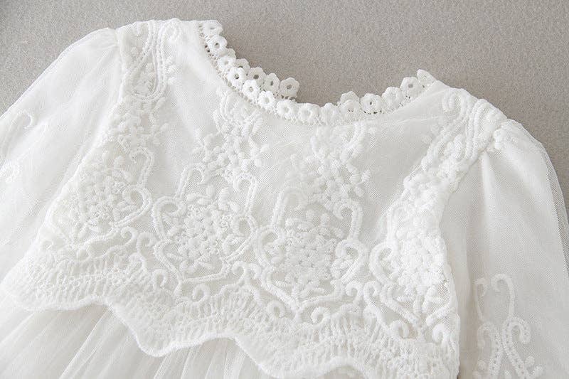 Nicolette's Couture The Julia Christening Gown