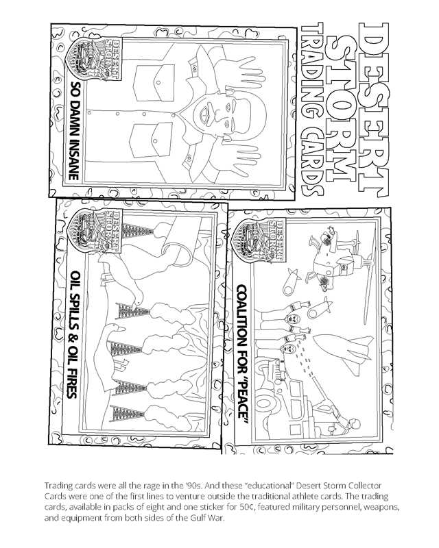 1990s Coloring Book