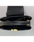 Louis Vuitton  Taurillon Capucines Trapped Leopard BB Black Shoulder Bag