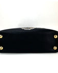Louis Vuitton  Taurillon Capucines Trapped Leopard BB Black Shoulder Bag
