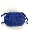 Chanel Lambskin Quilted Small Urban Spirit Blue Backpack