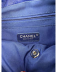 Chanel Lambskin Quilted Small Urban Spirit Blue Backpack