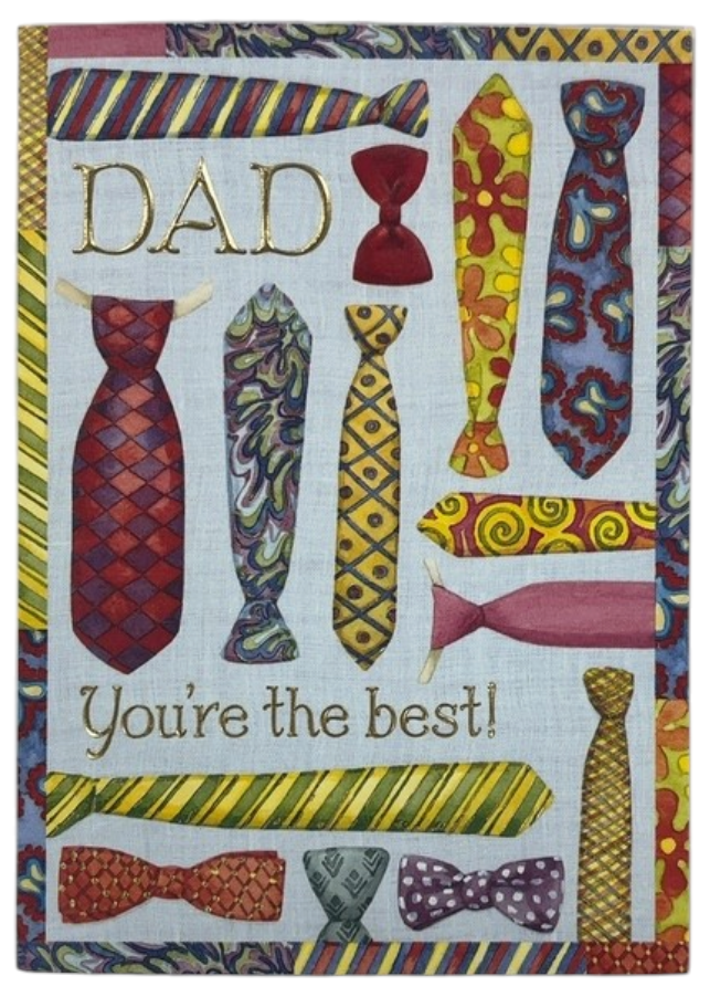 Father's Day Card (Ties)