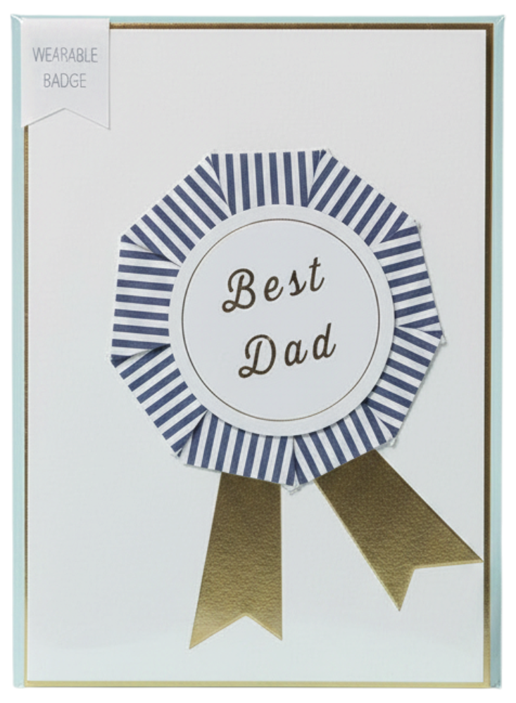 Father's Day Card (Wearable Badge)