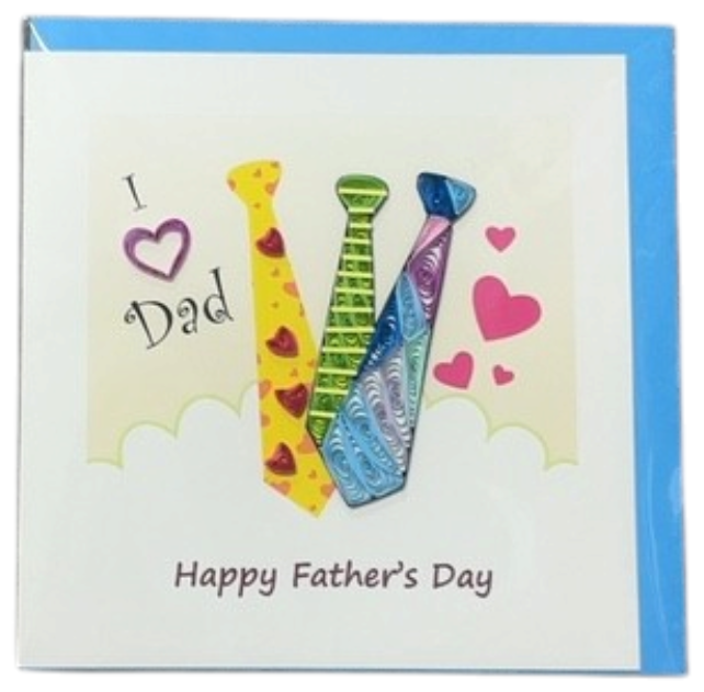 Father's Day Card (Quilling)