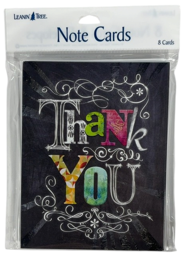 Thank You Note Card Set