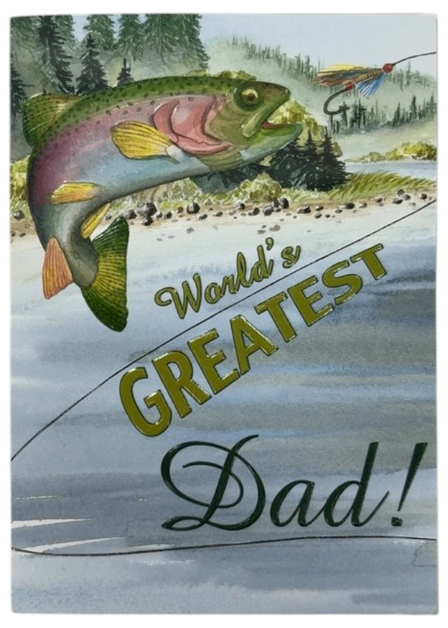Father's Day Card (Fishing)