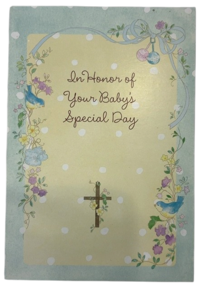 DaySpring Baptism Card