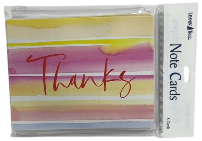 Thanks Note Card Set