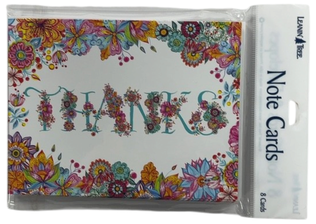Thank You Note Card Set