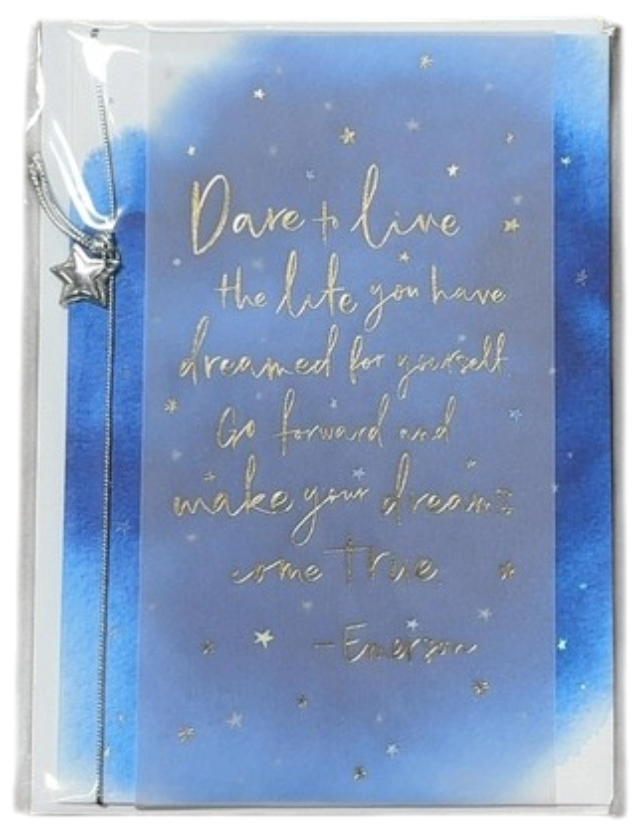 Papyrus Birthday Card (Emerson Quote)