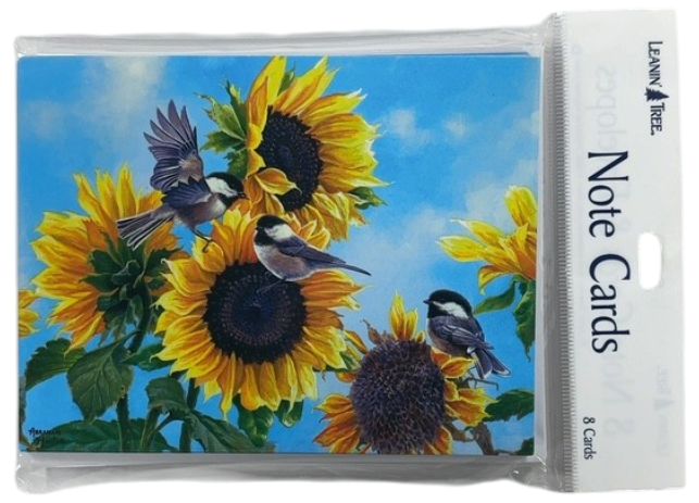 Sunflowers Blank Note Card Set
