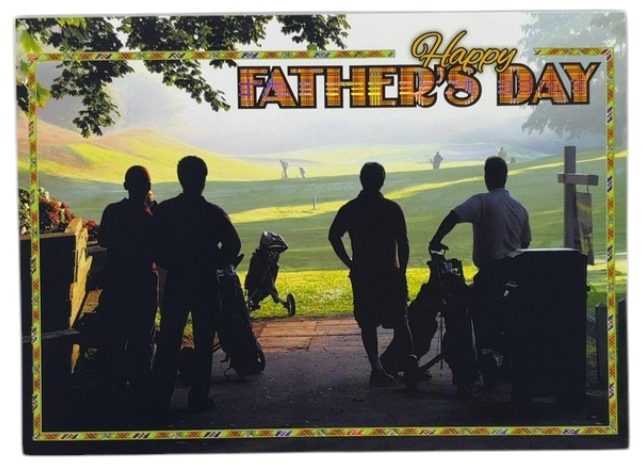 Father's Day Card (Golf)