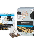 Organic Cascade Peppermint Herbal Tea (25 Loose-Leaf Pyramid Teabags Carton)