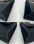 HERMÈS Toile Vache Hunter Herbag Zip 31 PM Black Ebene Shoulder Bag