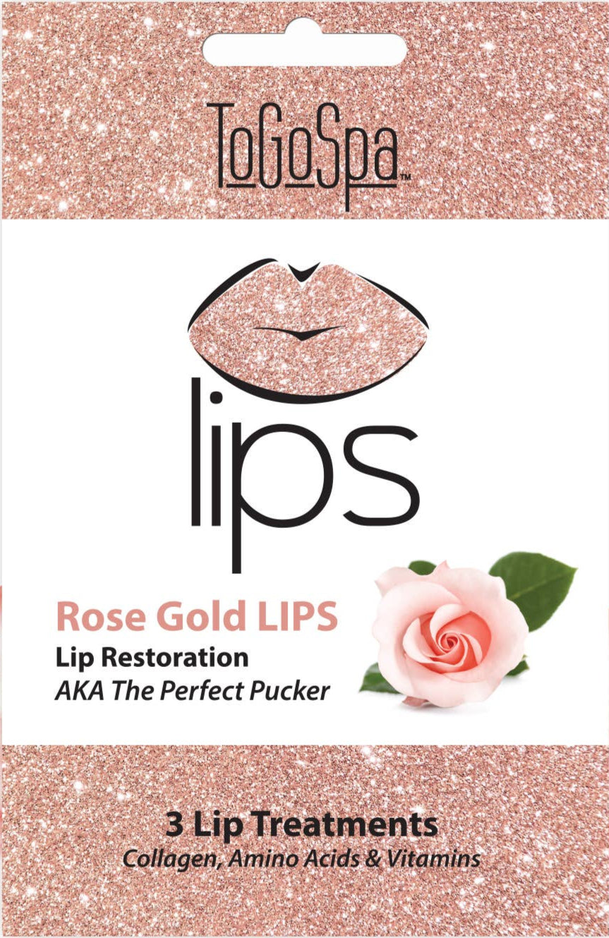 ToGoSpa Rose Gold Lips