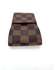 LOUIS VUITTON Damier Ebene Cigarette Card Cosmetic Case Pouch