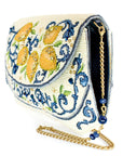 Mary Frances Capri Lemons Crossbody Handbag