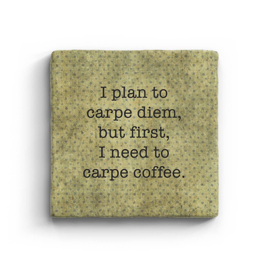 Carpe Coffee - Marble Coaster