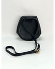 Bottega Veneta Palmellato Calfskin Rounded Black Belt Bag