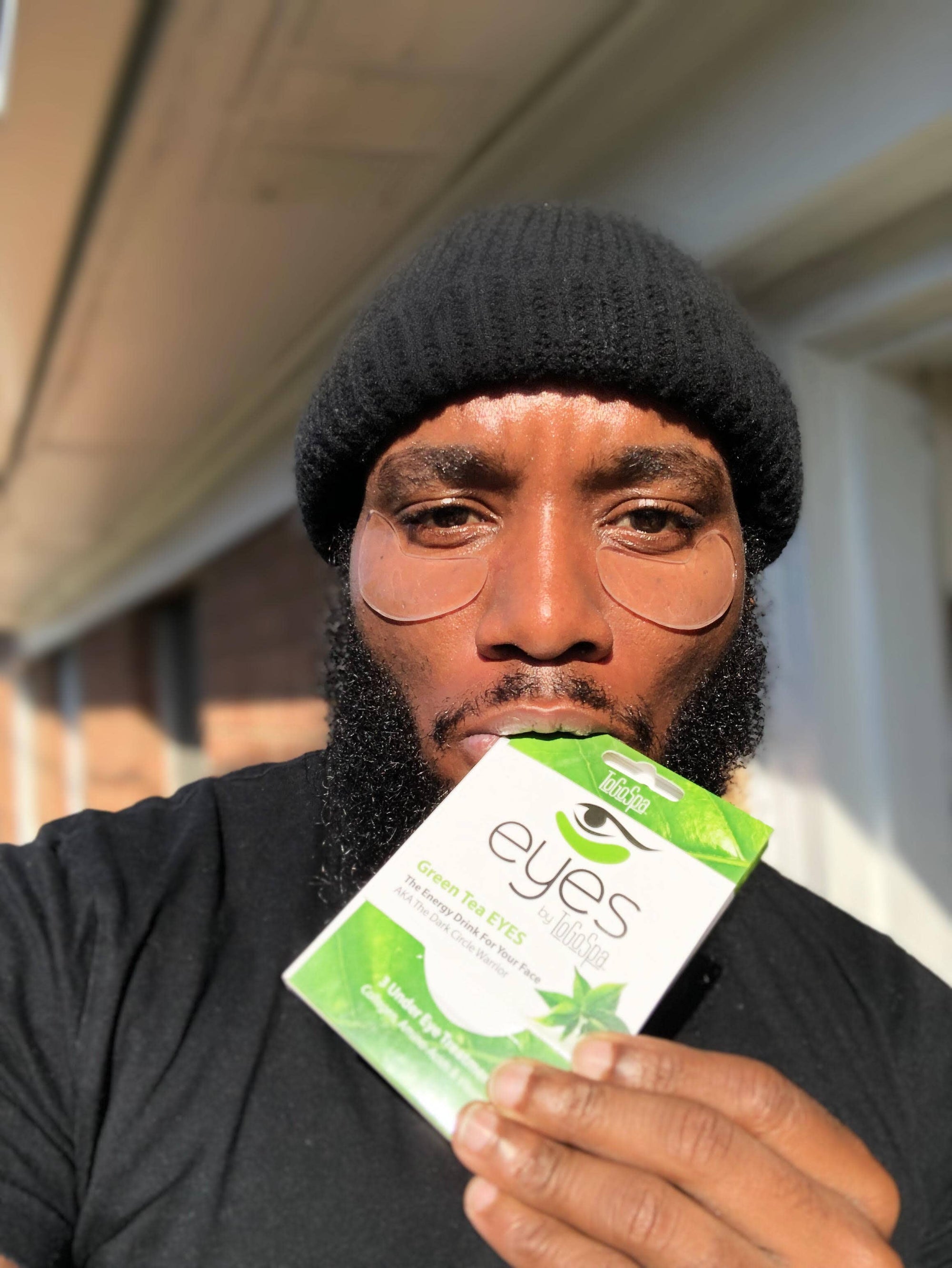 To Go Spa Green Tea Eyes The Dark Circle Warrior