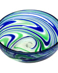 NOVICA Elegant Energy Blown Glass Bowl