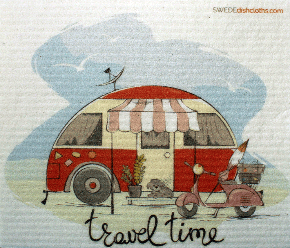 Swedish Dishcloth Travel Time