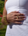 Karine Sultan Antique Rope Chain Bracelet