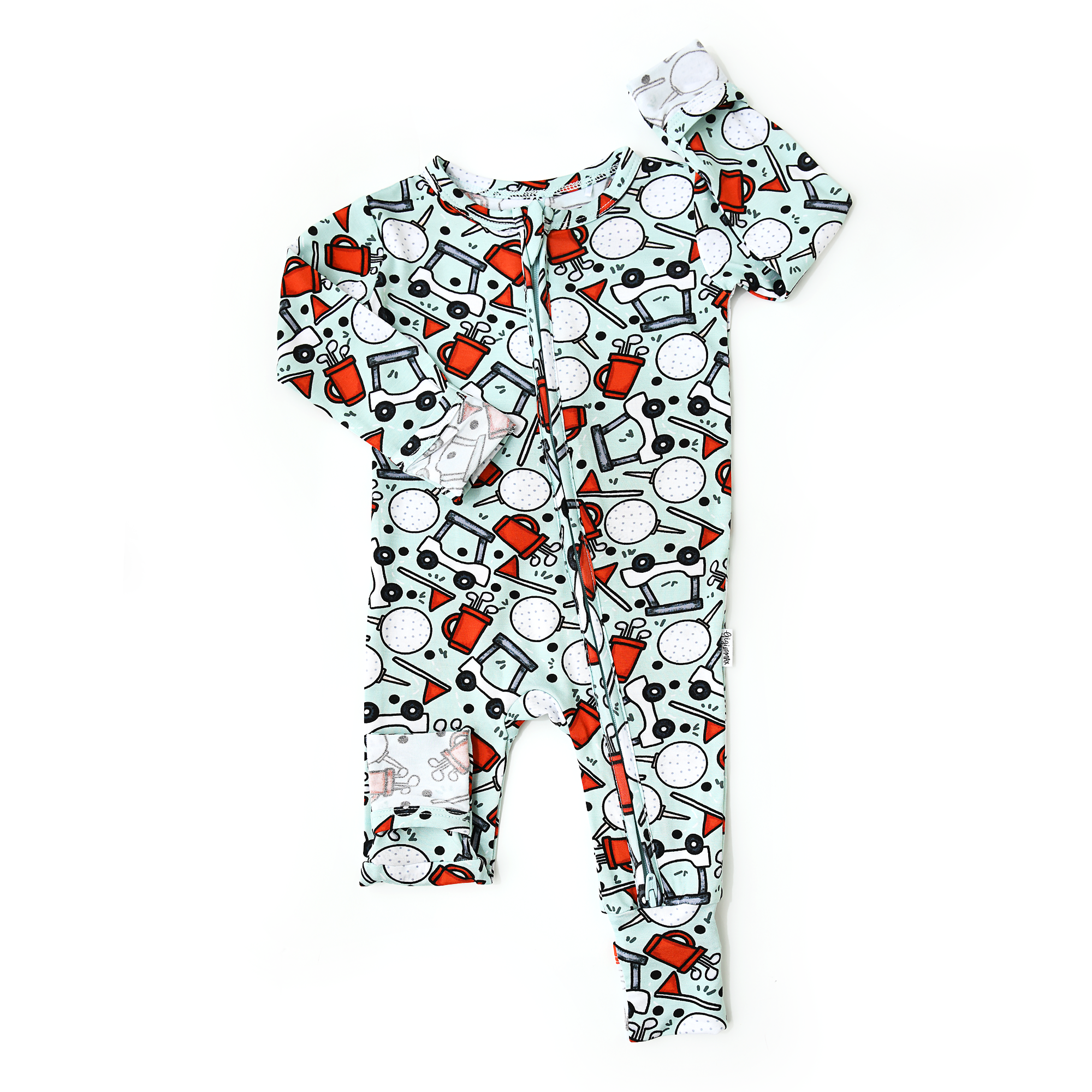 Bamboo Baby Pajama Sleepies Little Baby Zip Caddie