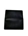 LOUIS VUITTON Epi Brazza Long Black Leather Wallet