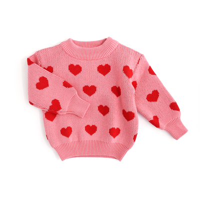 Gigi and Max Liv Heart Baby Girl Sweater