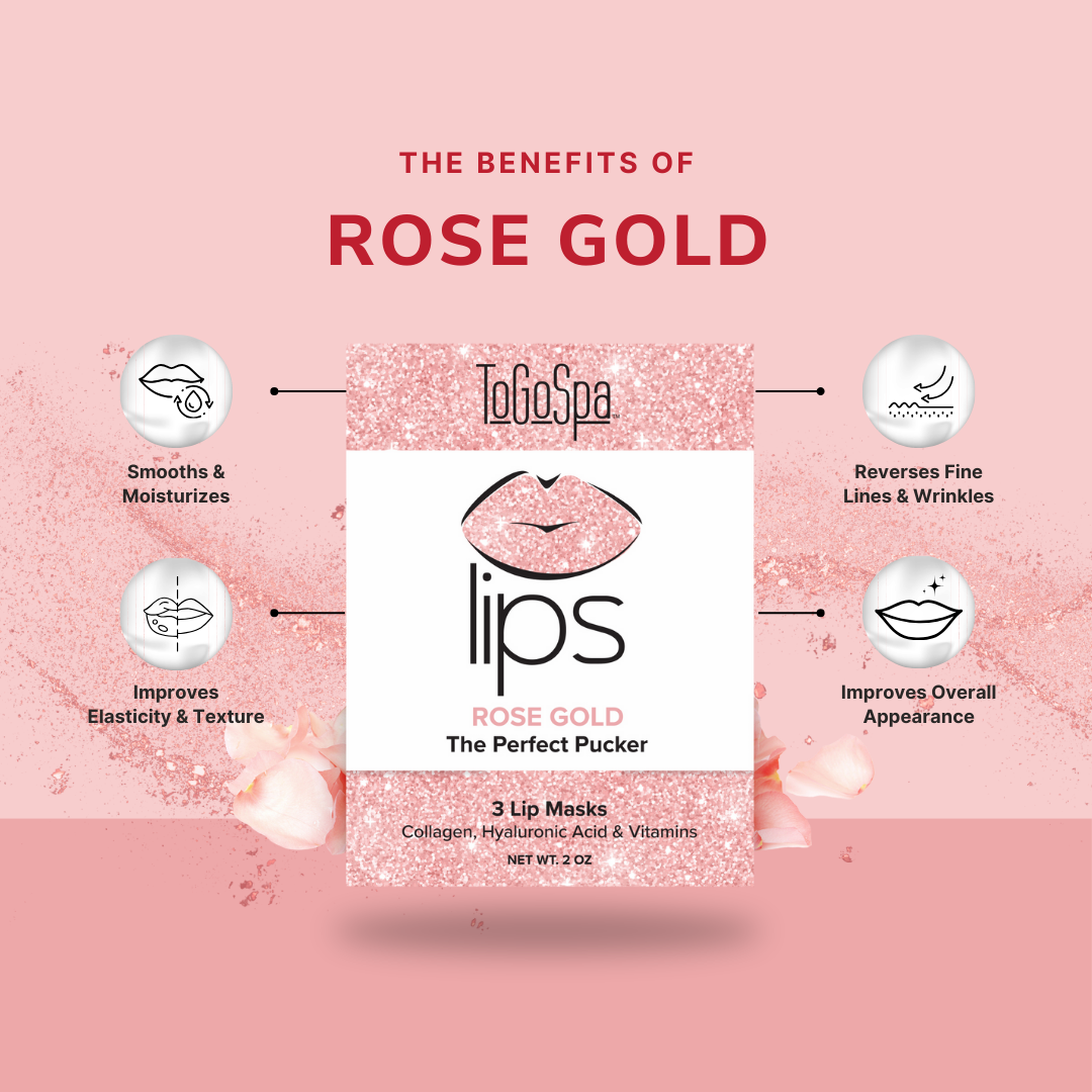 ToGoSpa Rose Gold Lips