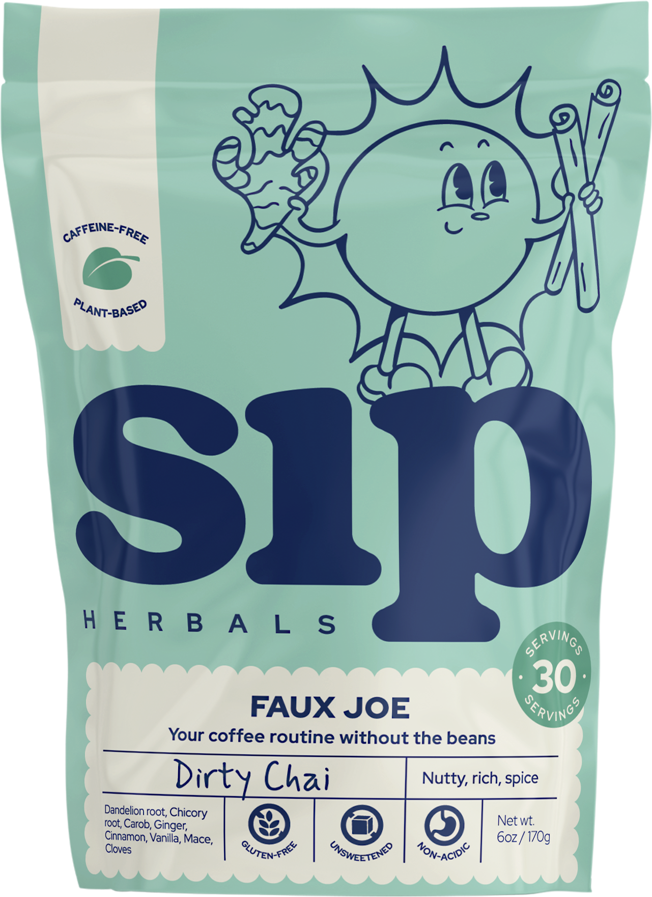 Sip Herbals Dirty Chai Superfood Herbal Drink