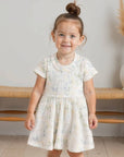 finn + emma Bunny Delight Organic Cotton Twirl Dress