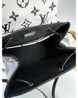LOUIS VUITTON Hot Springs Backpack White Monogram and Patent Leather