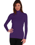 Tees By Tina Long Sleeve Mock Neck Turtleneck (800MN)