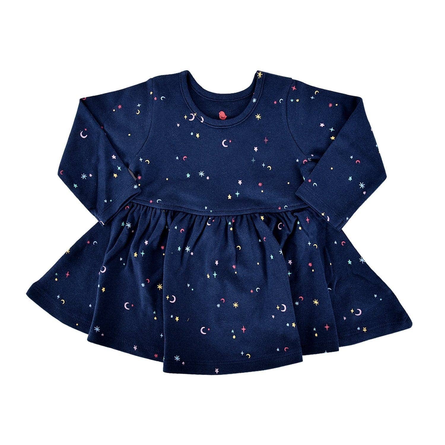 finn + emma Organic Cotton Starry Night Twirl Dress
