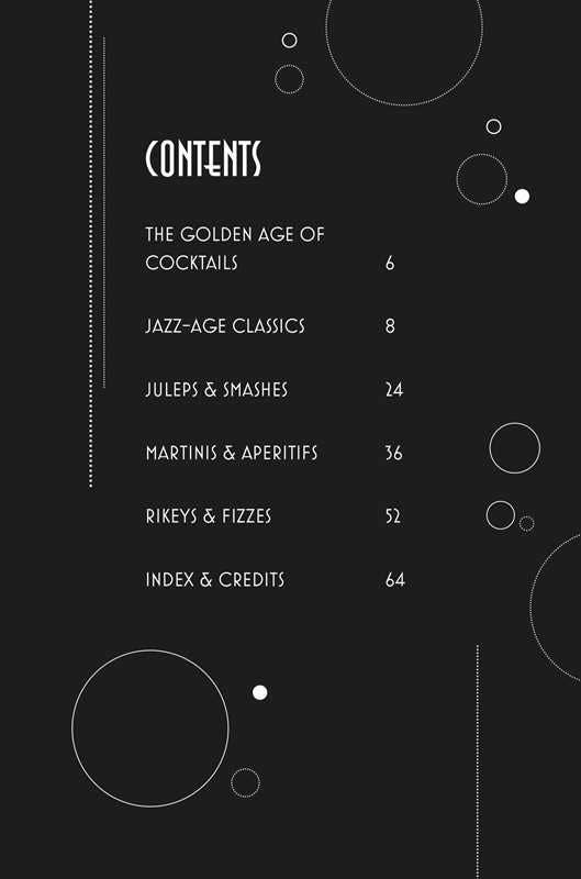 Gatsby Cocktails - Classic Cocktails From the Jazz Age