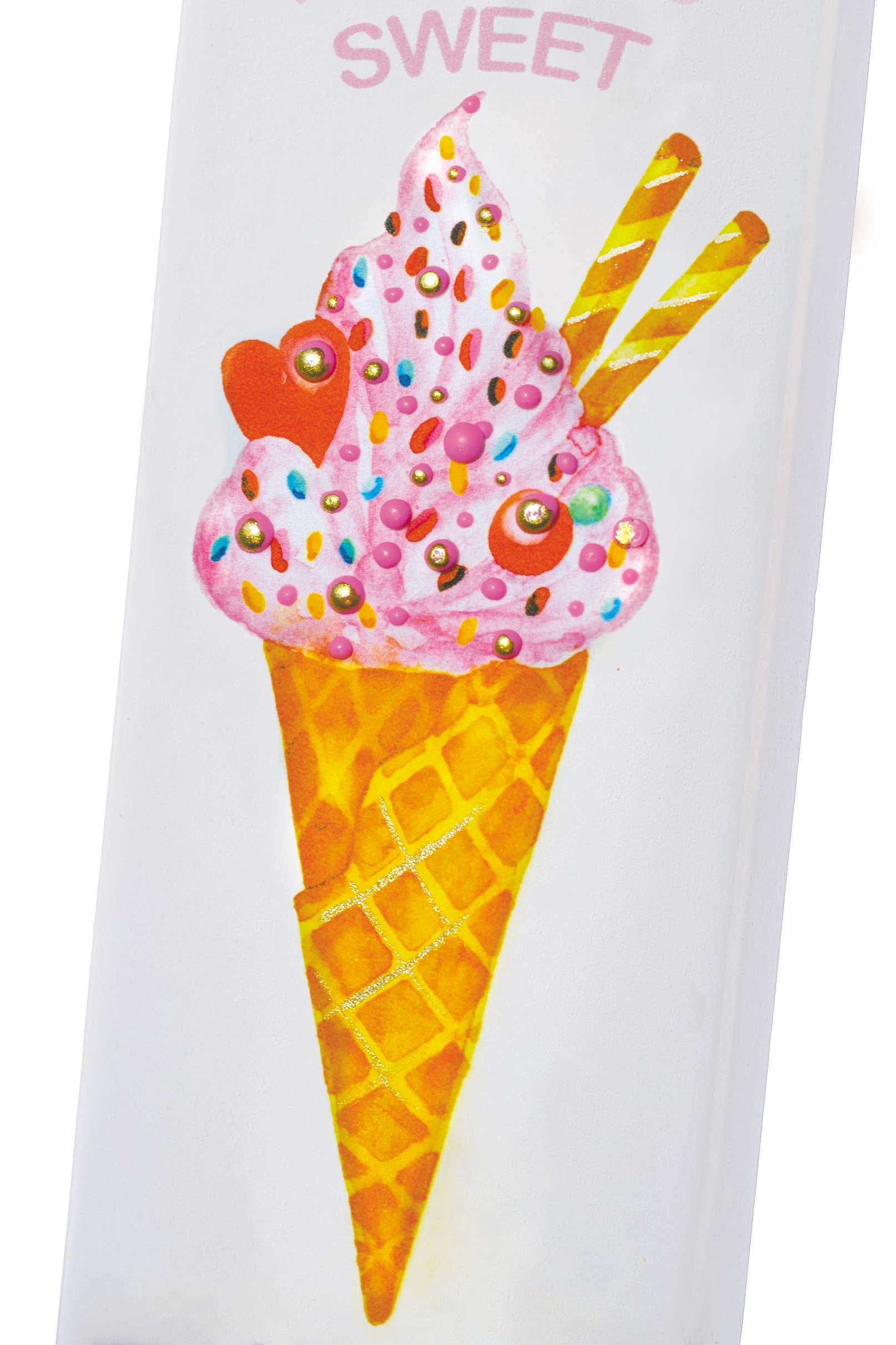 Flatyz Candle Pink Ice Cream You&#39;re So Sweet