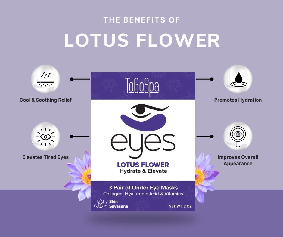 ToGoSpa Eyes Lotus Flower Elevate and Hydrate