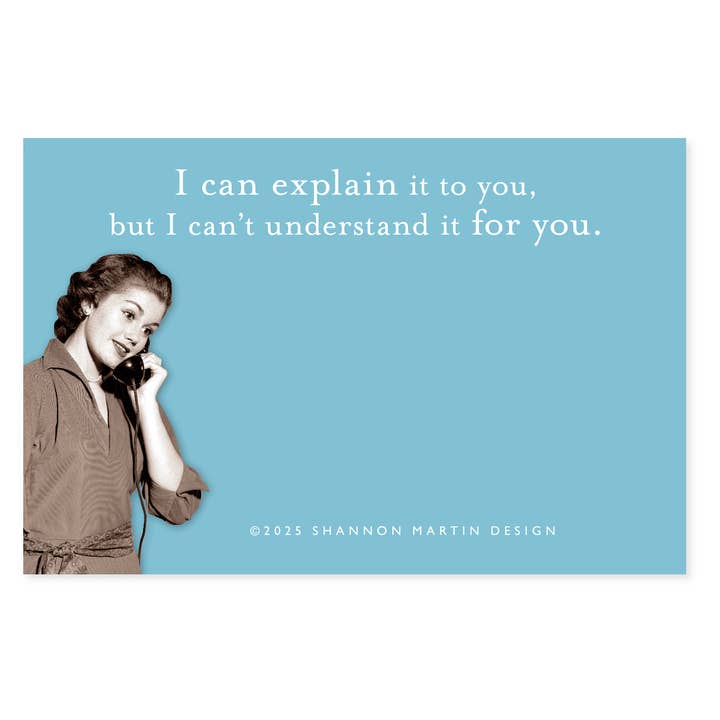 Explain It To You Sticky Notes