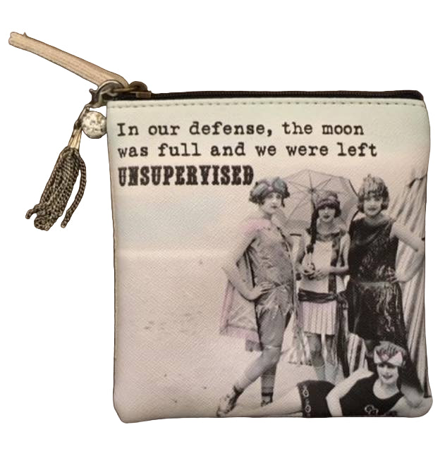 The Moon Was Full Coin Purse