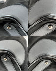 CHANEL Satin CC Large Black Bucket Shouler Bag