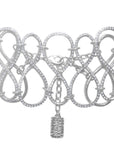 Karine Sultan Pave Infinity Links Bracelet