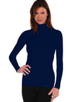 Tees By Tina Long Sleeve Mock Neck Turtleneck (800MN)