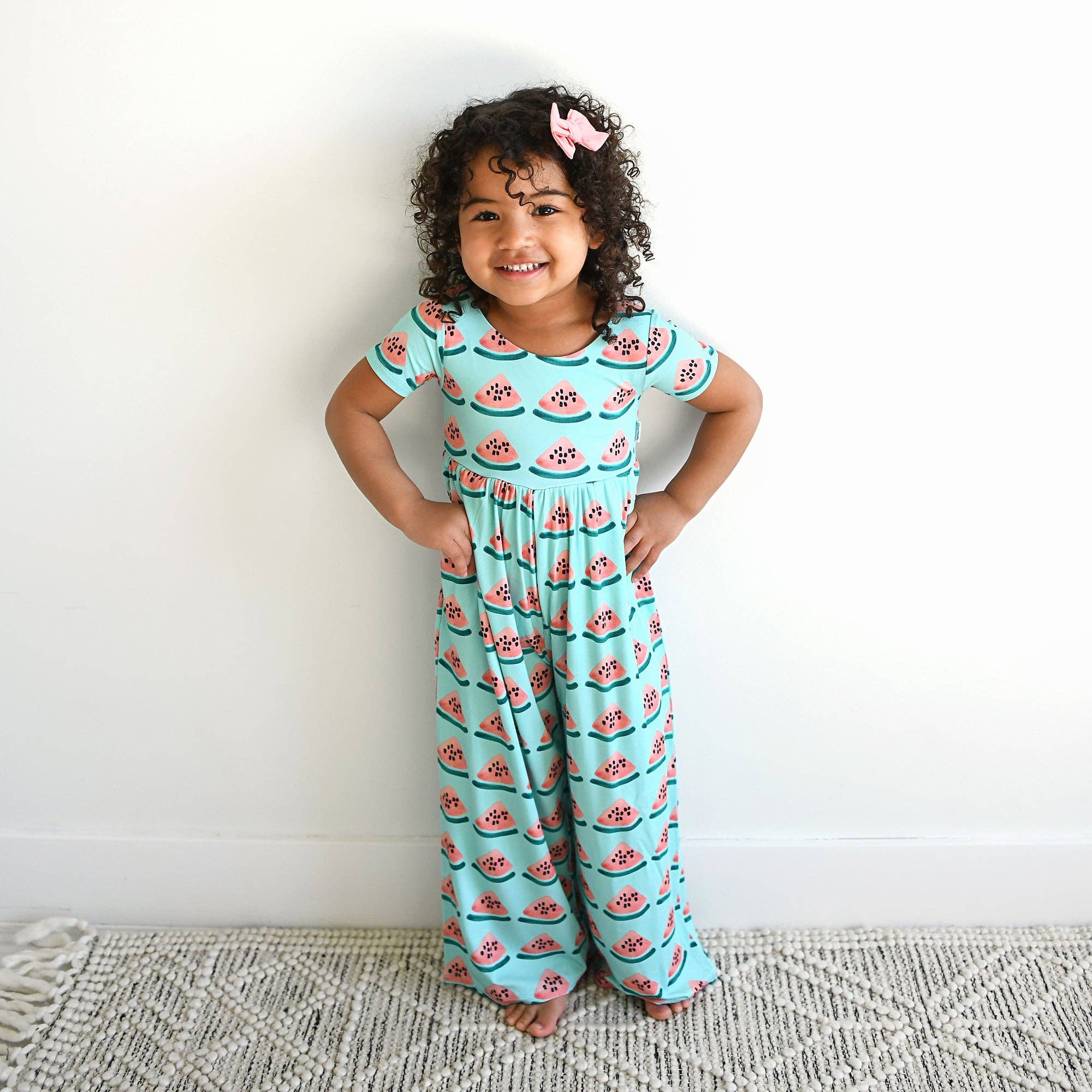 Bamboo Baby Girl Clothing Apparel Romper Cameron Watermelon